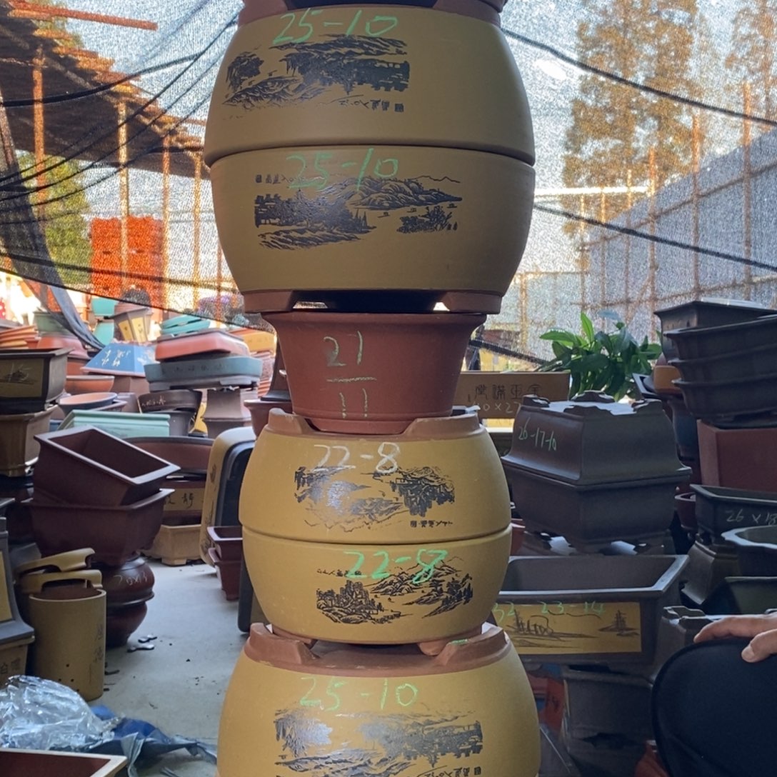 紫砂花盆紫砂紫砂