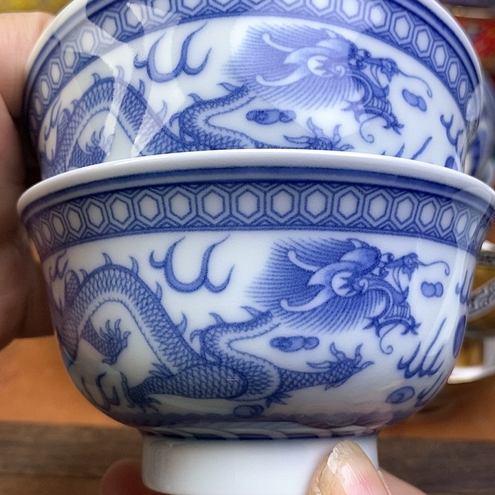 景德镇陶瓷藏式茶碗