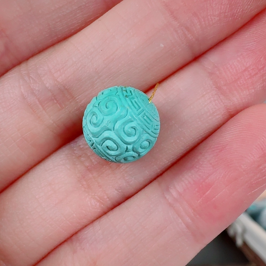 未镶嵌绿松石珠宝奇石