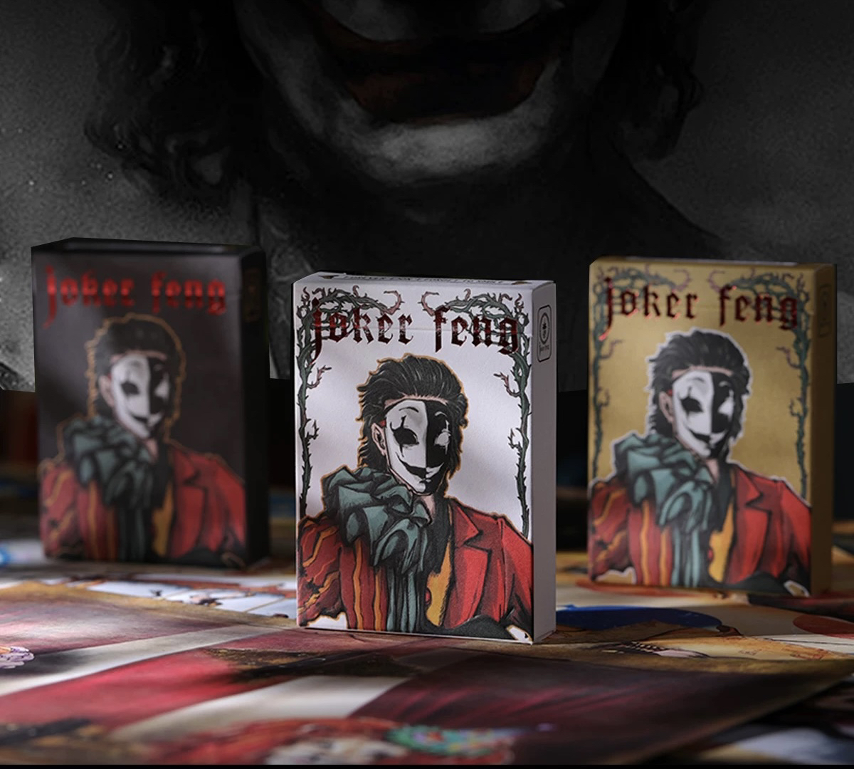 野猪校长小丑The Joker Feng花切扑克牌花切限量收藏魔术纸牌潮流