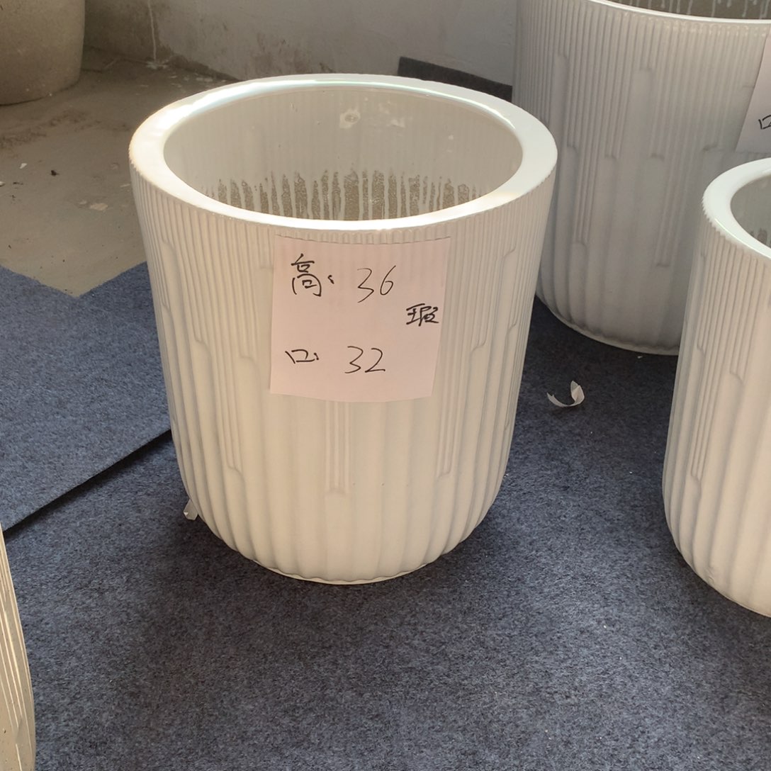 高温陶瓷花盆微瑕