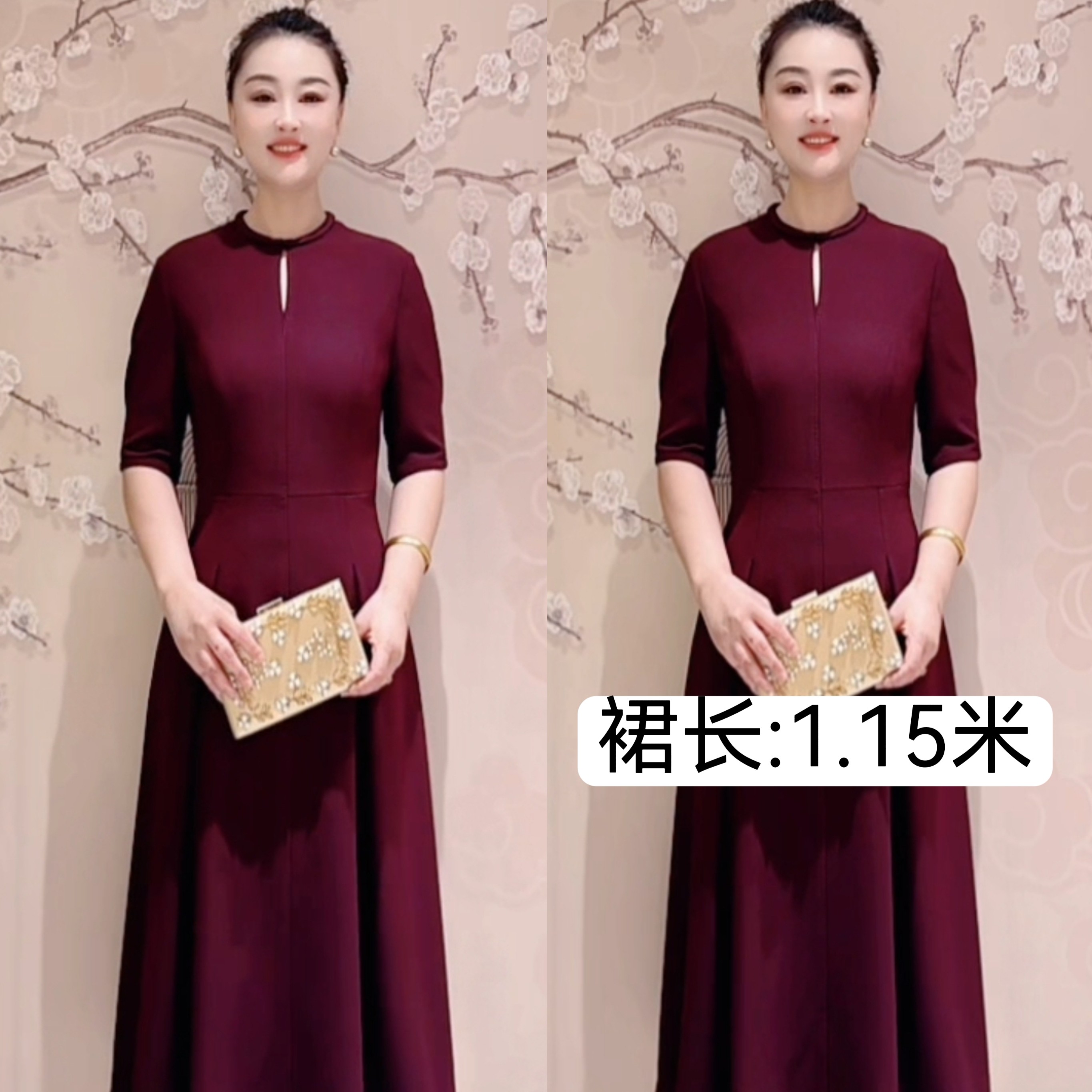A版收腰显瘦高端礼服171201