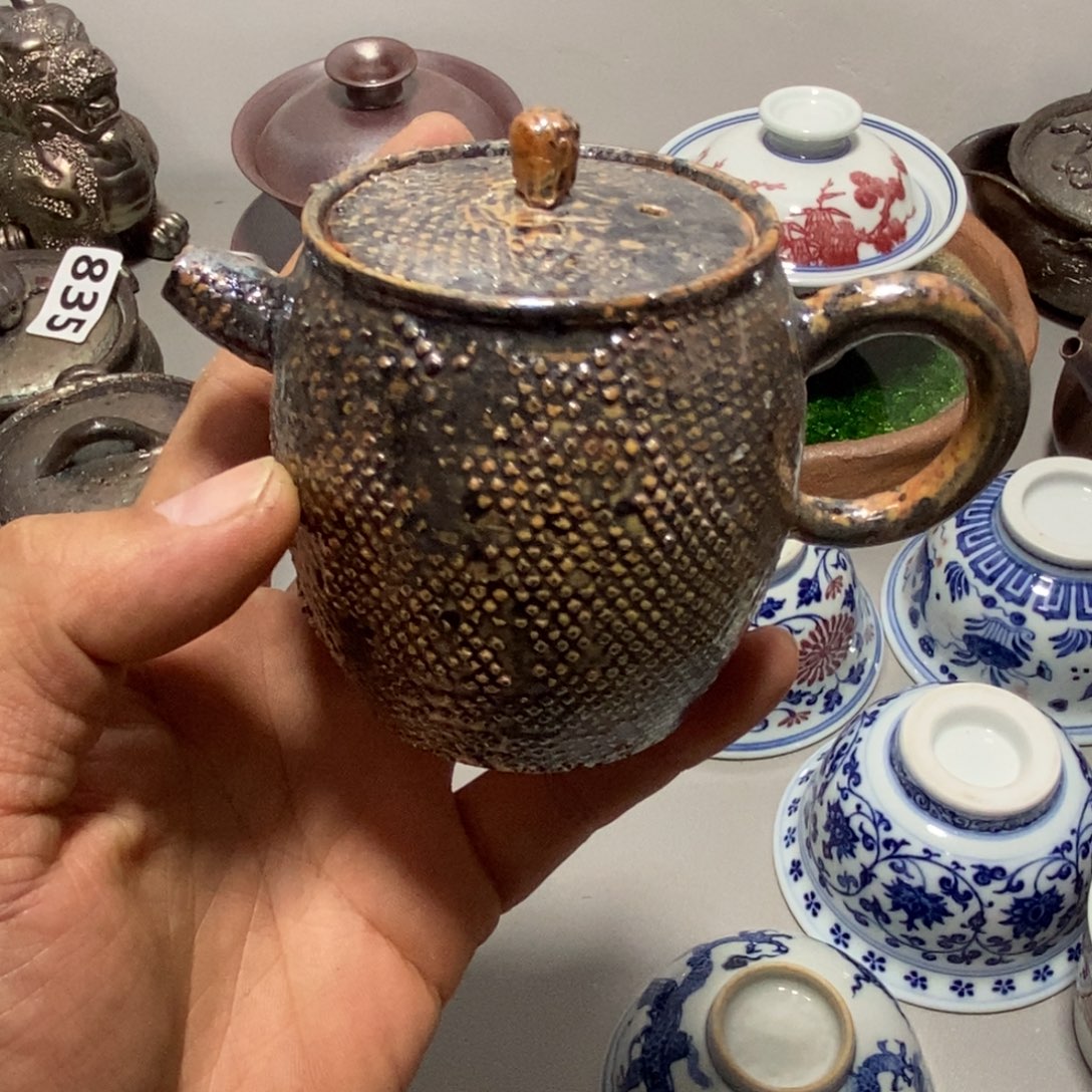 柴烧茶具陶瓷杯子