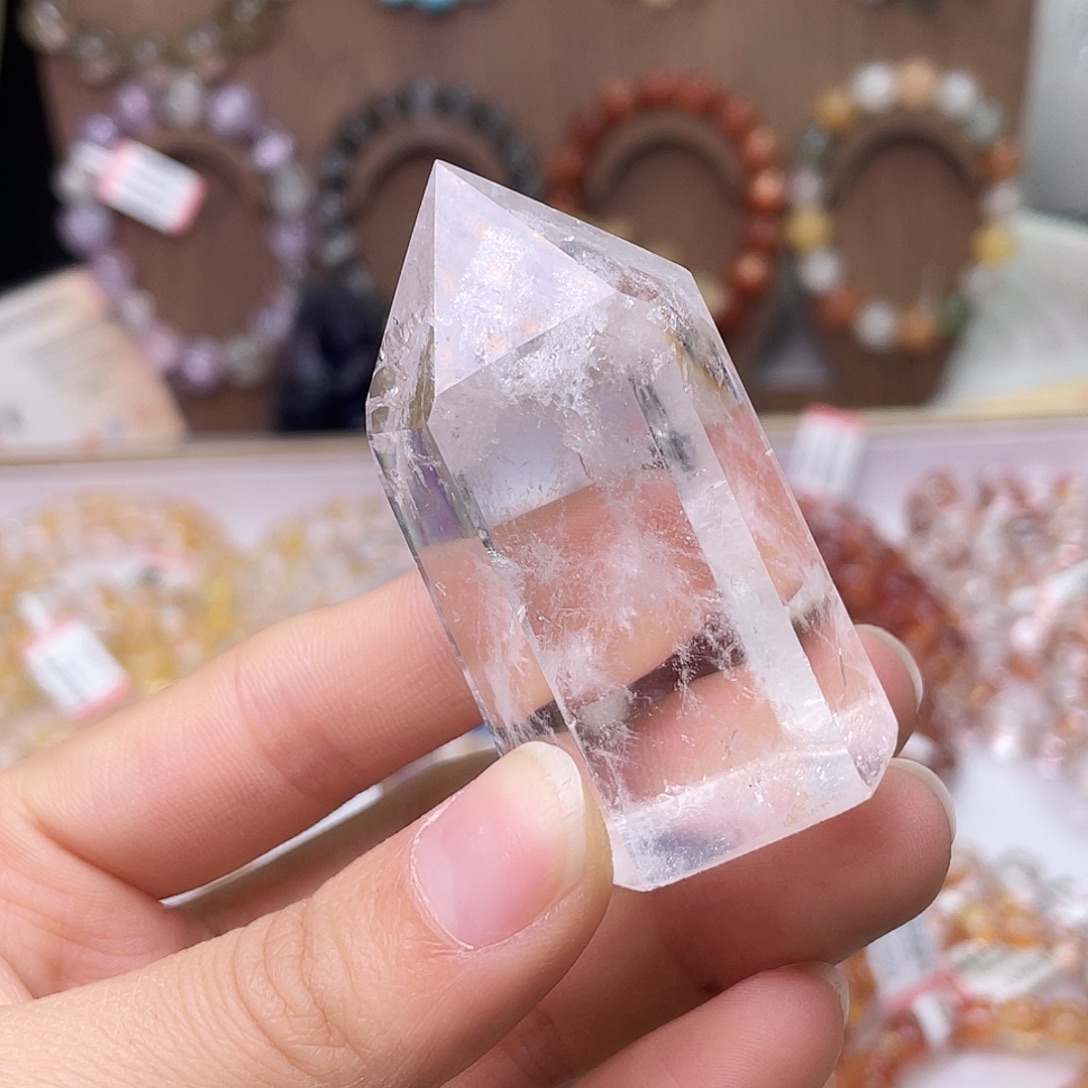 桃***儿珠宝半成品未镶嵌水晶219