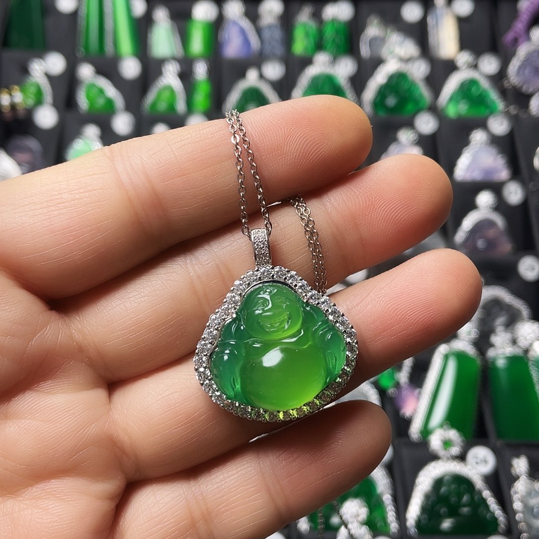 玛瑙/玉髓合金颈饰