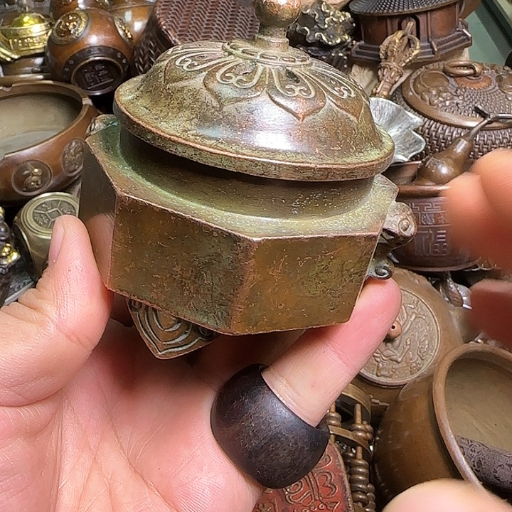 铜器办公室茶室摆件