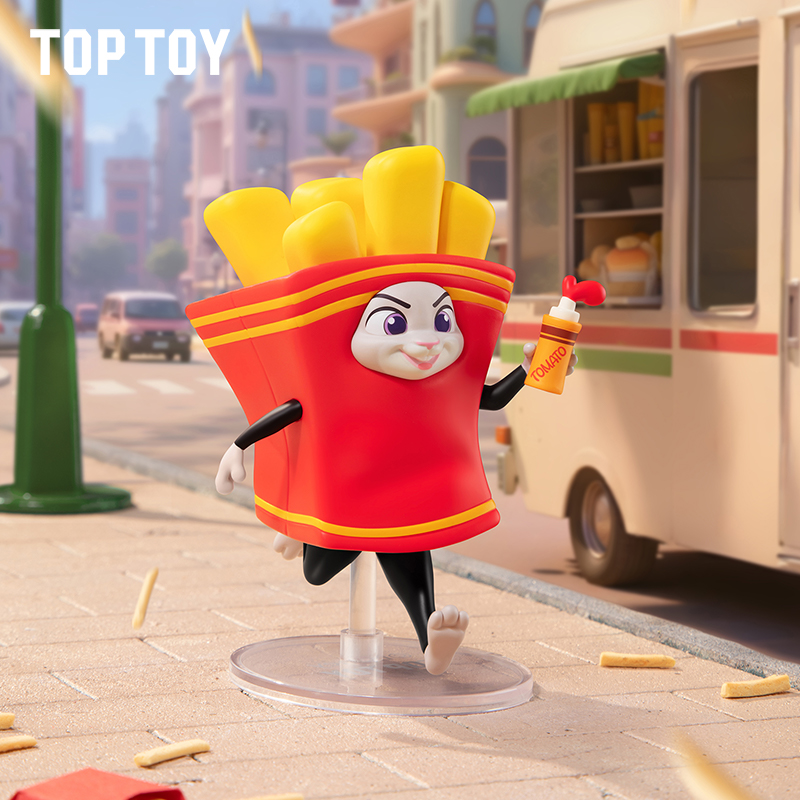 【TOPTOY】疯狂动物城2尼克和朱迪伪装者过来抱抱盲盒潮玩手办周边