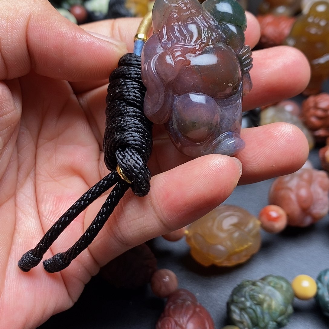 玛瑙/玉髓手串未镶嵌感****6