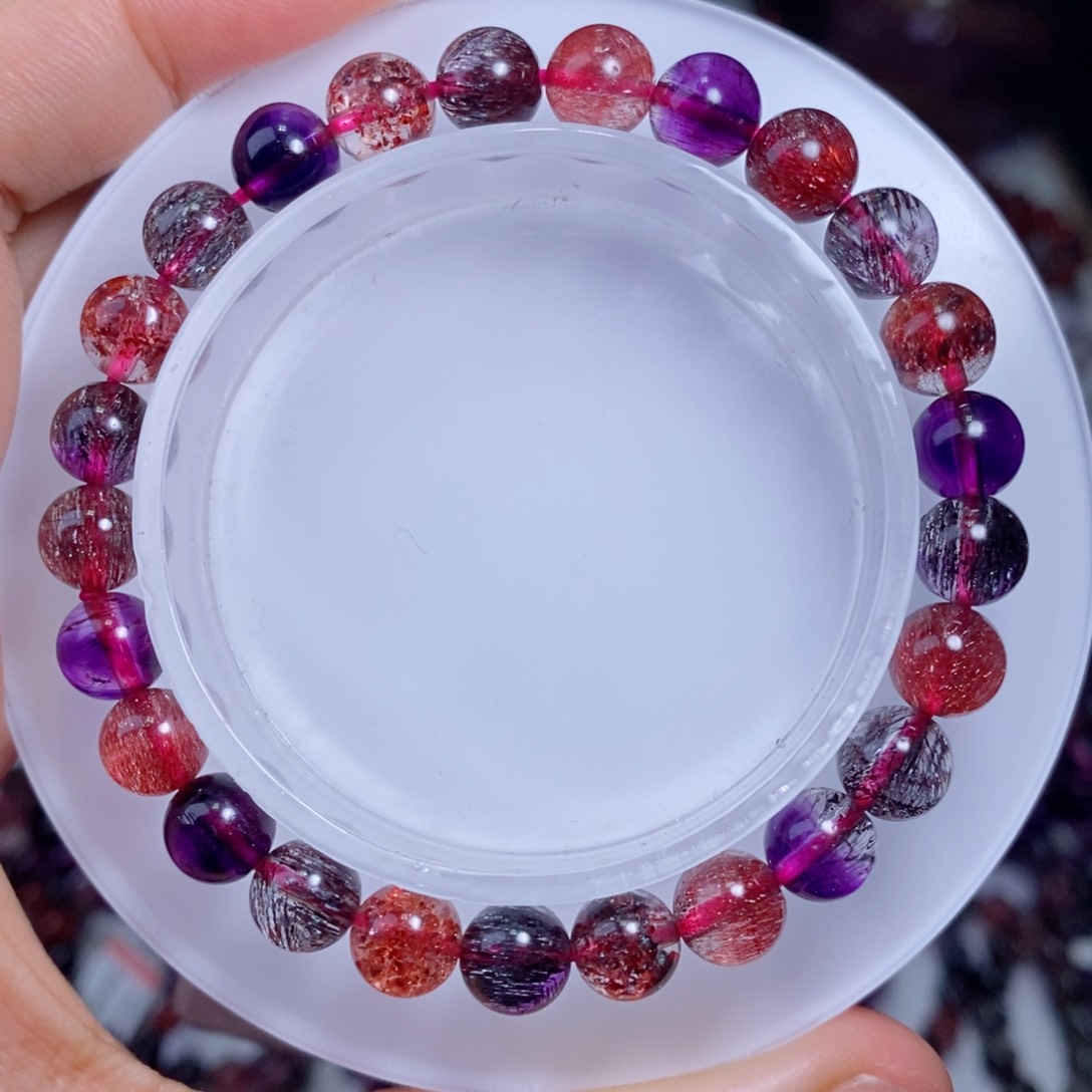 水晶手链未镶嵌超七