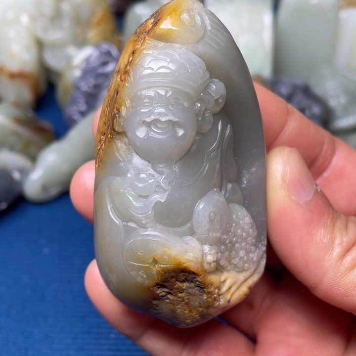 颈饰未镶嵌和田玉