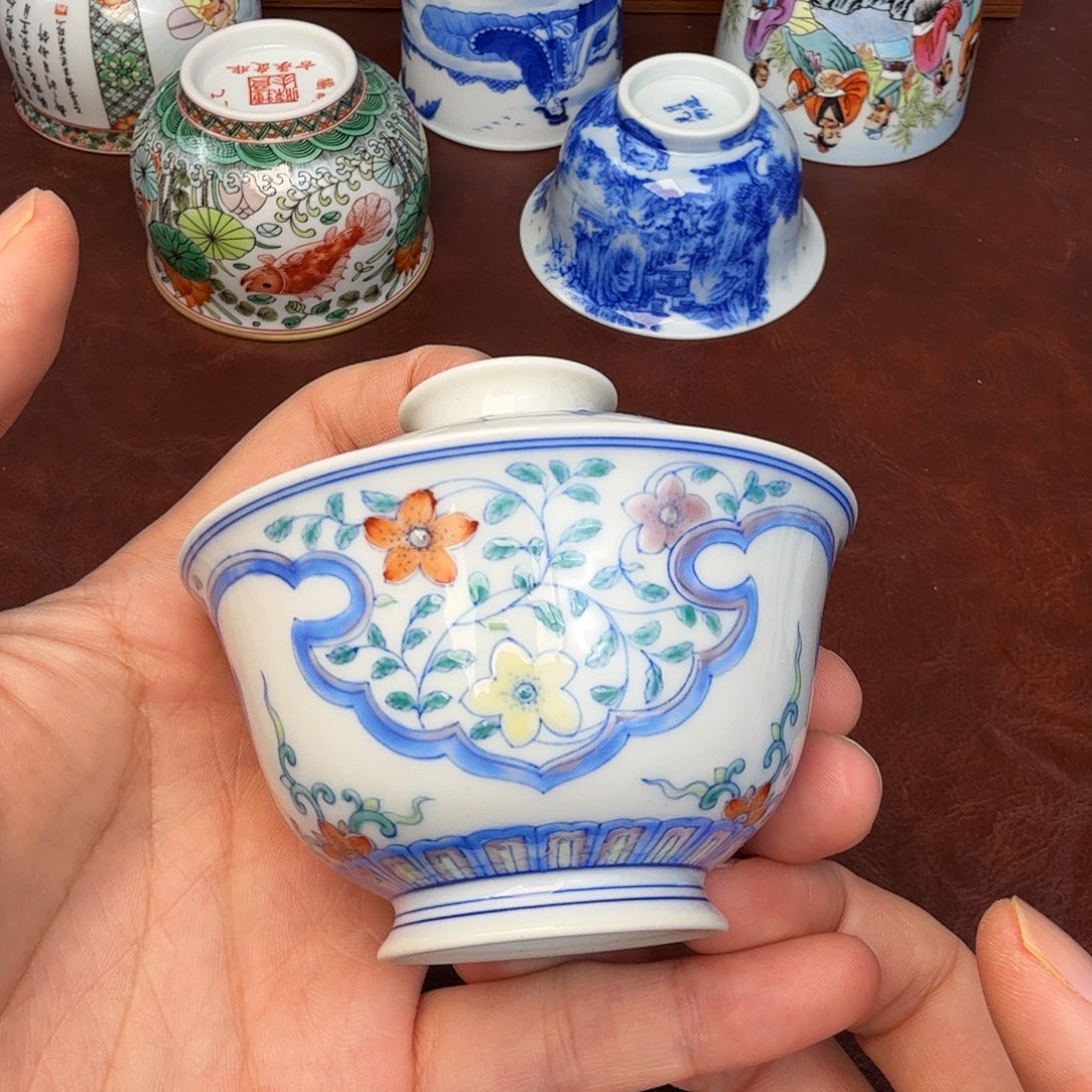 陶景德镇全手工全手绘陶瓷