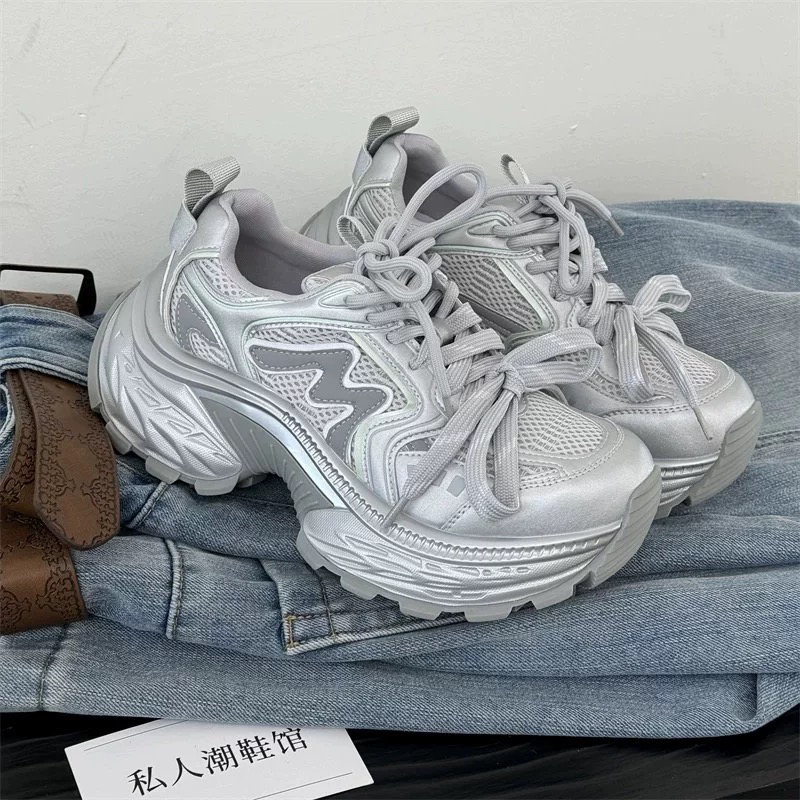 春季新款真皮欧货炸街老爹鞋1899-9