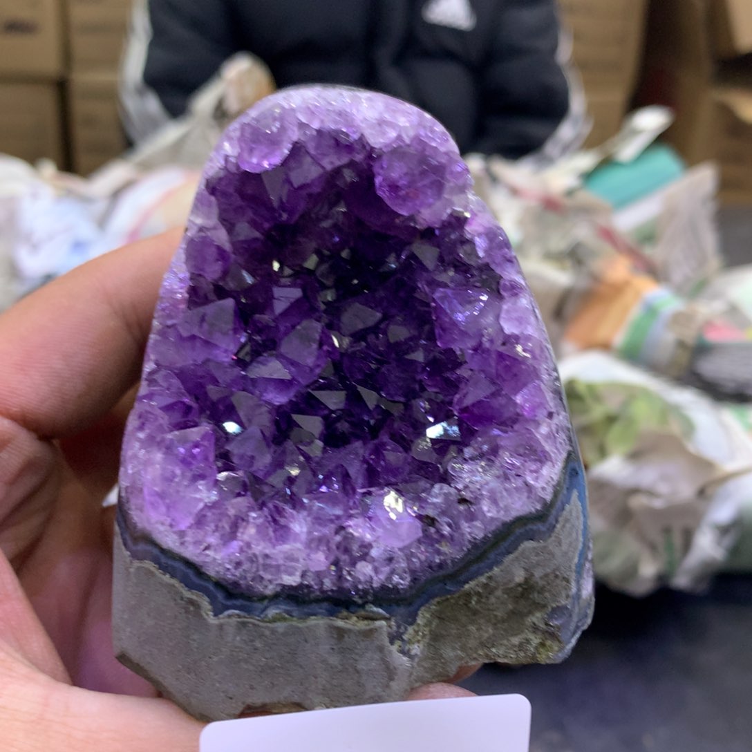 水晶摆件未镶嵌紫晶69