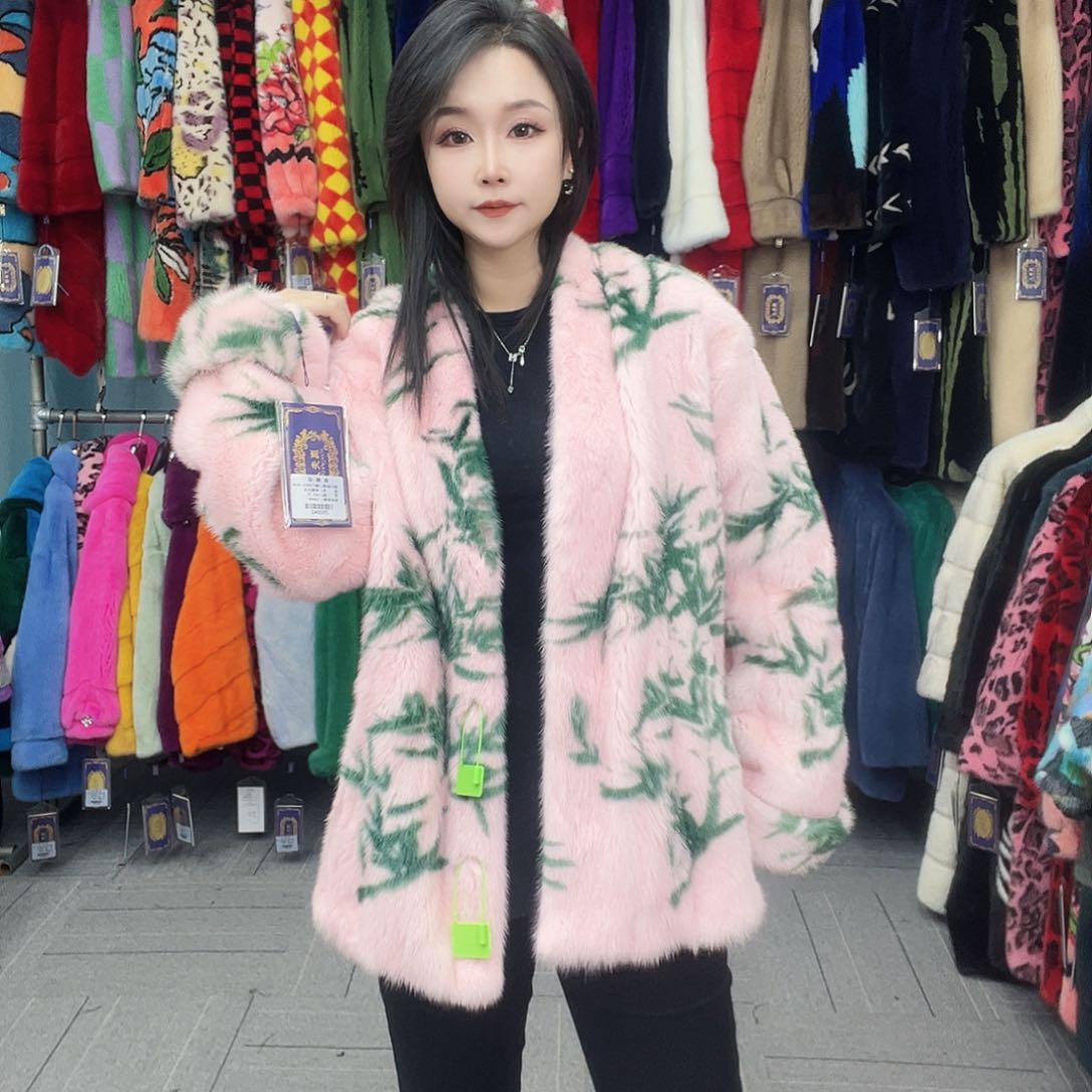 貂皮大衣时尚潮流