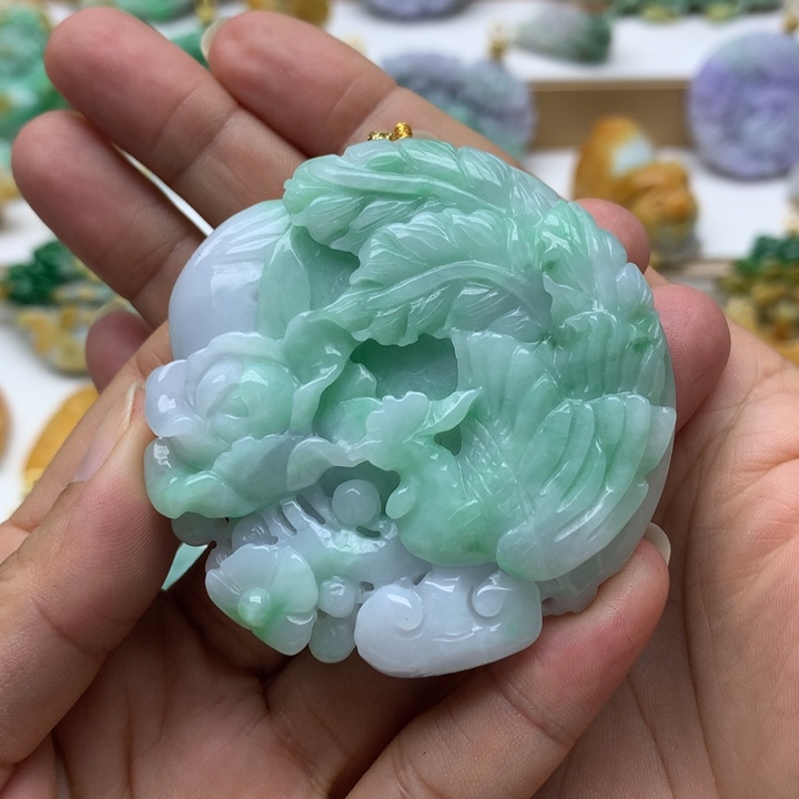 颈饰未镶嵌翡翠翡翠