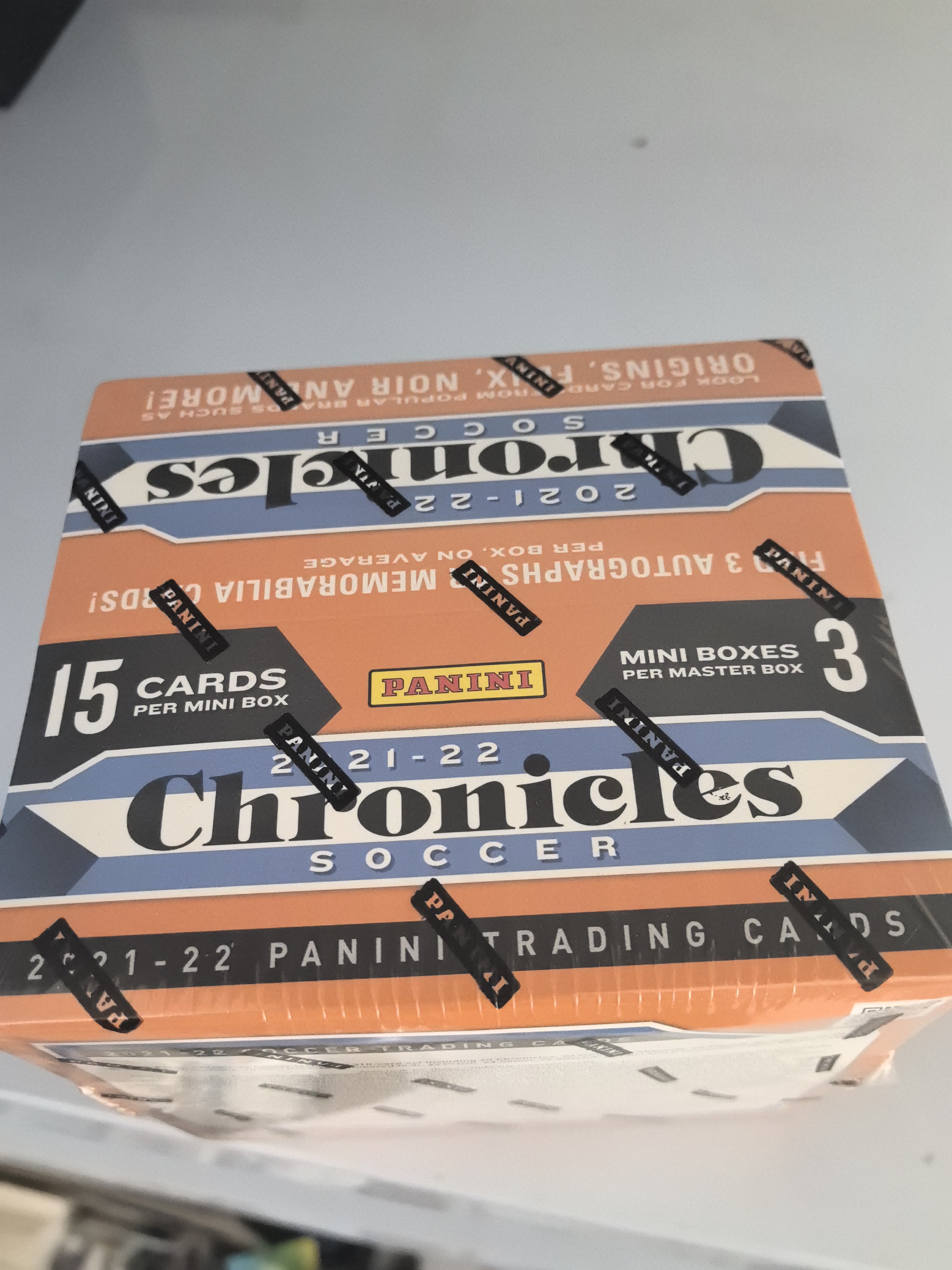 2021-22 panini 编年史足球hobby盲盒