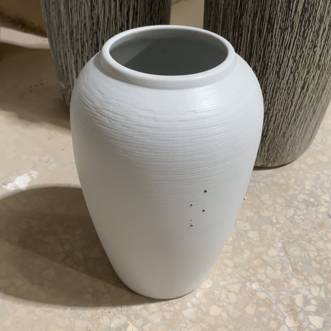 陶瓷瑕疵盆26厘米口径10厘米