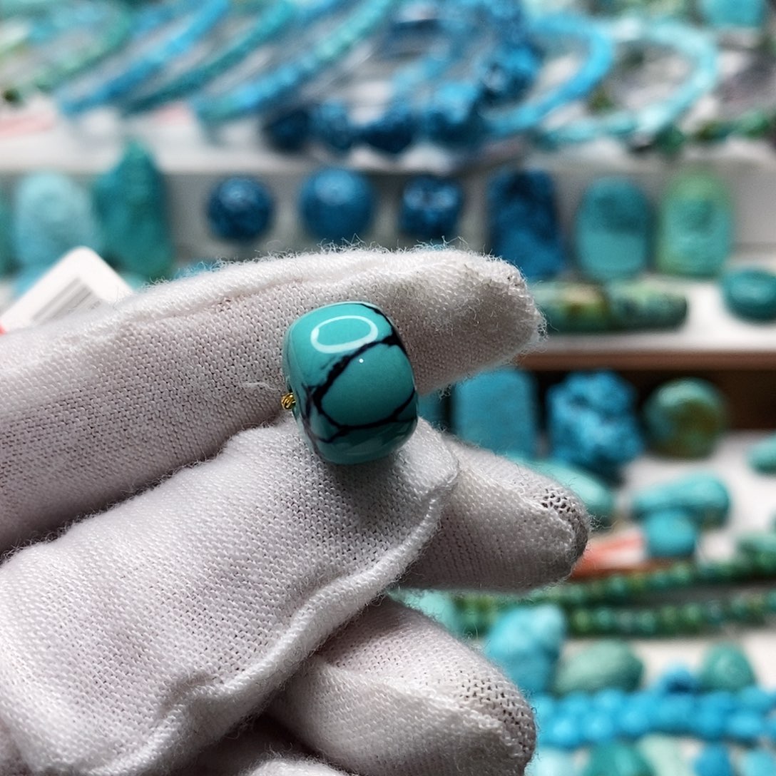 绿松石珠宝奇石未镶嵌常**二