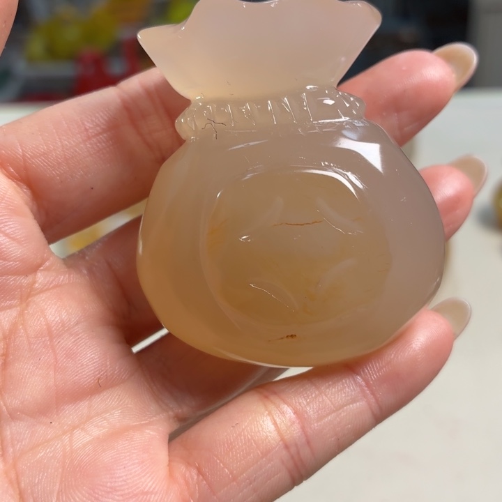 玛瑙/玉髓未镶嵌吊坠(不含链)