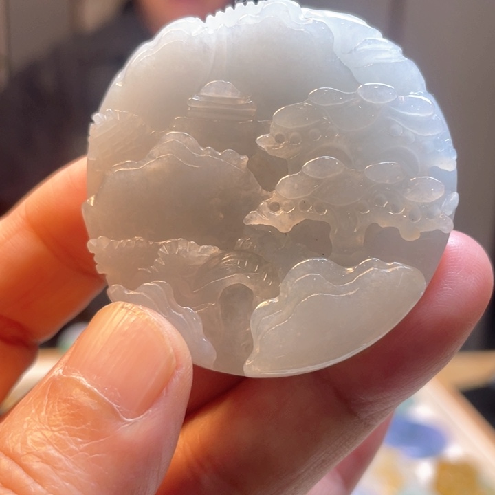 翡翠吊坠(不含链)未镶嵌