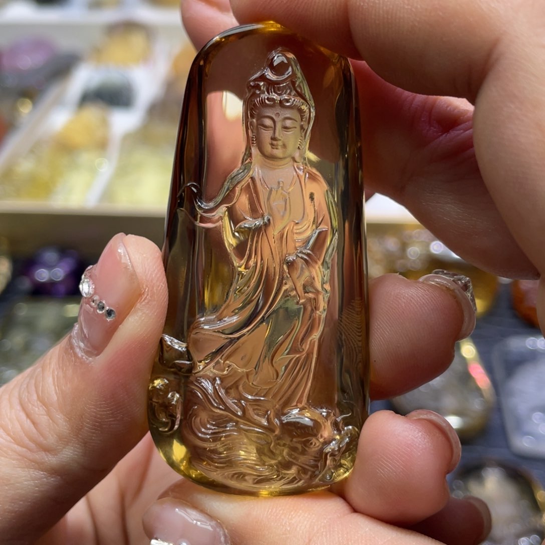 水晶颈饰未镶嵌定制