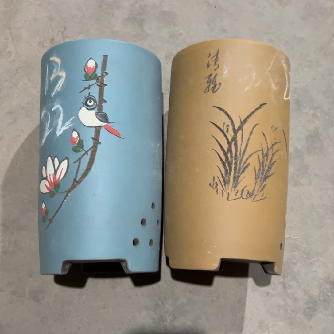 宜兴川阁紫砂花盆