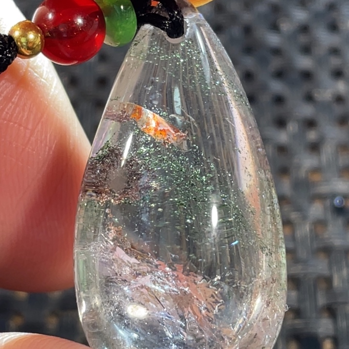 水晶吊坠(不含链)未镶嵌凝*?