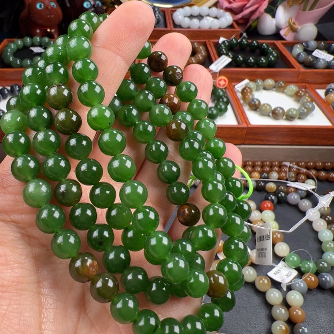 和田玉手链未镶嵌