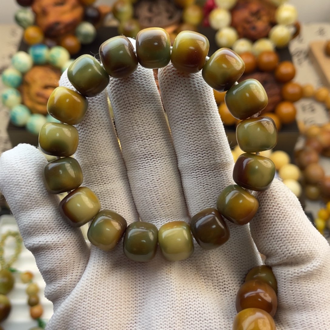 手串龙脊菩提14桶珠