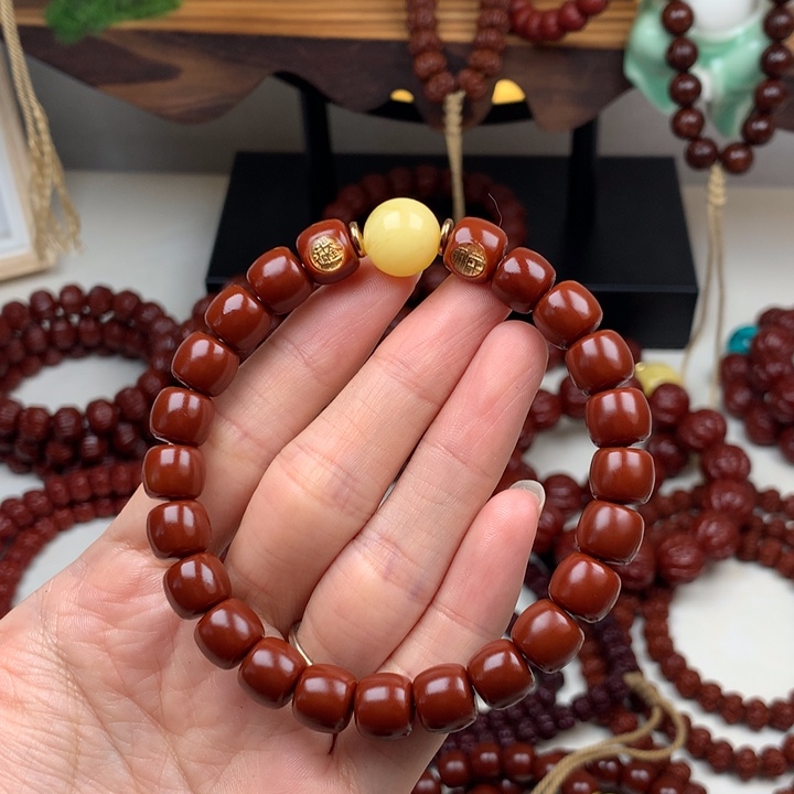 猴头核桃吊坠刑天带标带蜡1.0