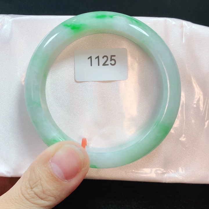 翡翠手镯未镶嵌兰*天然翡翠手镯02