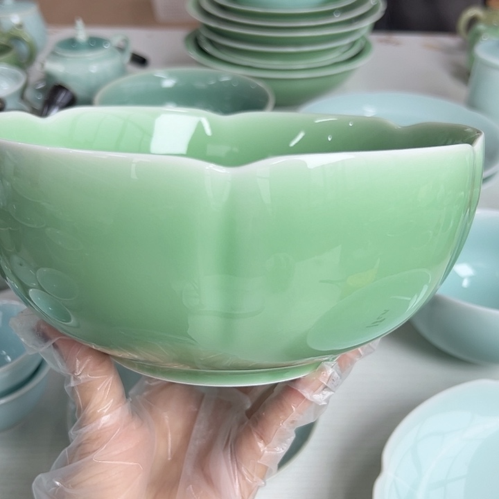 小米茶器龙泉青瓷