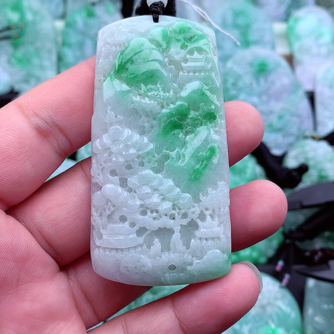 翡翠吊坠(不含链)未镶嵌