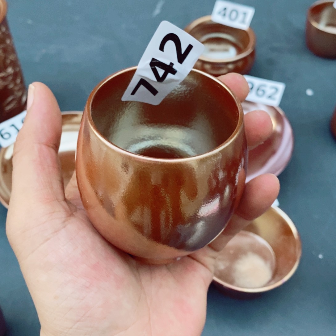 柴烧茶具陶瓷杯子
