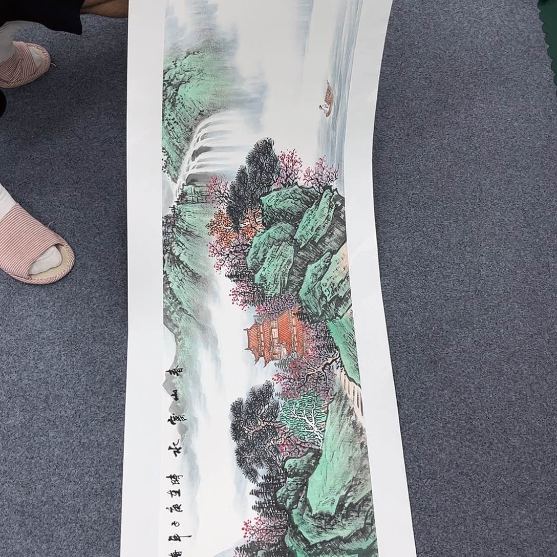 国画宣纸国画纯手绘作品