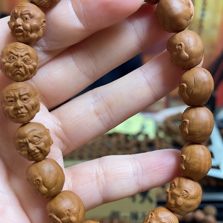 手串/手链橄榄核龙纹桃核