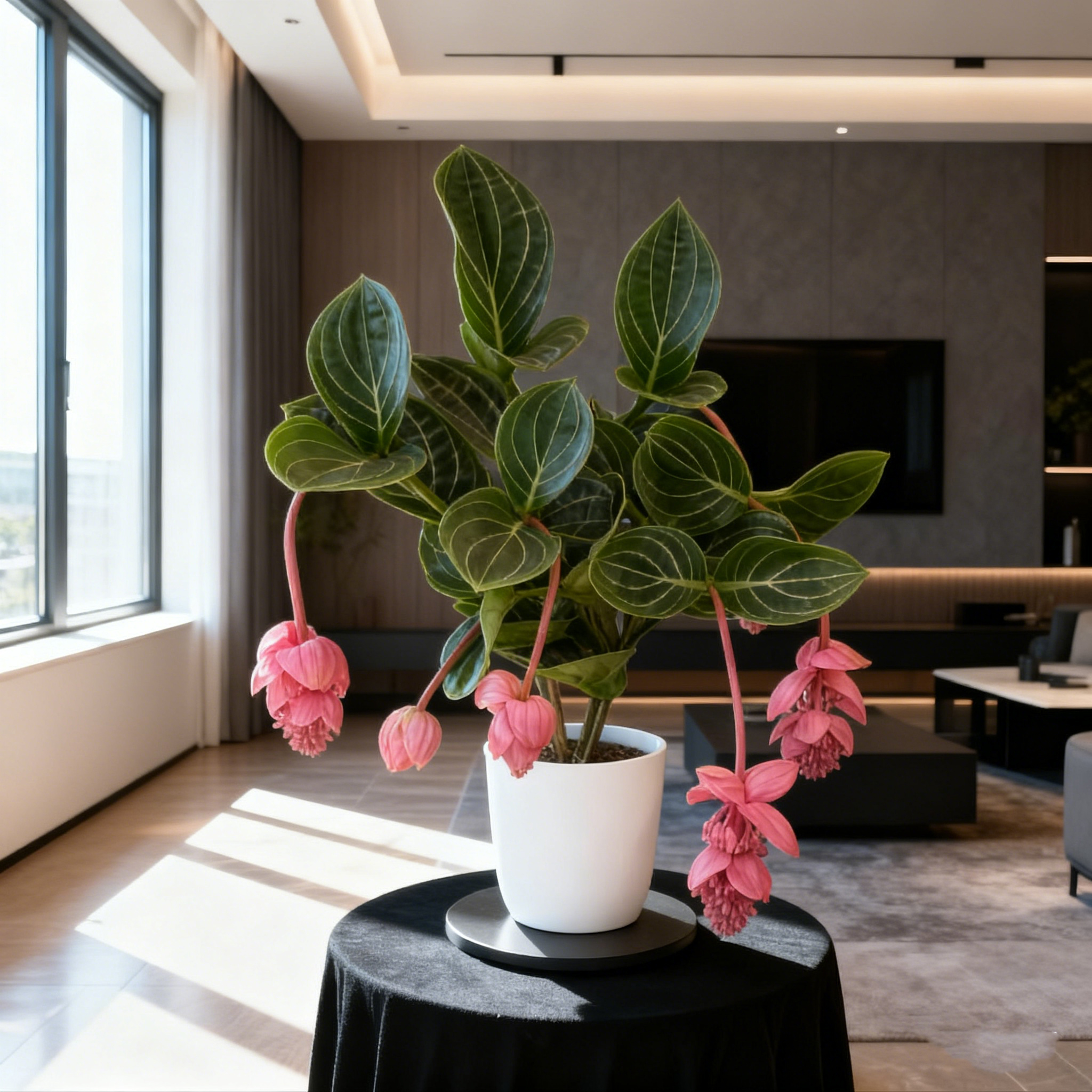 深粉色玫红宝莲灯高端观赏花卉室内盆栽喜庆好养客厅绿植基地直发