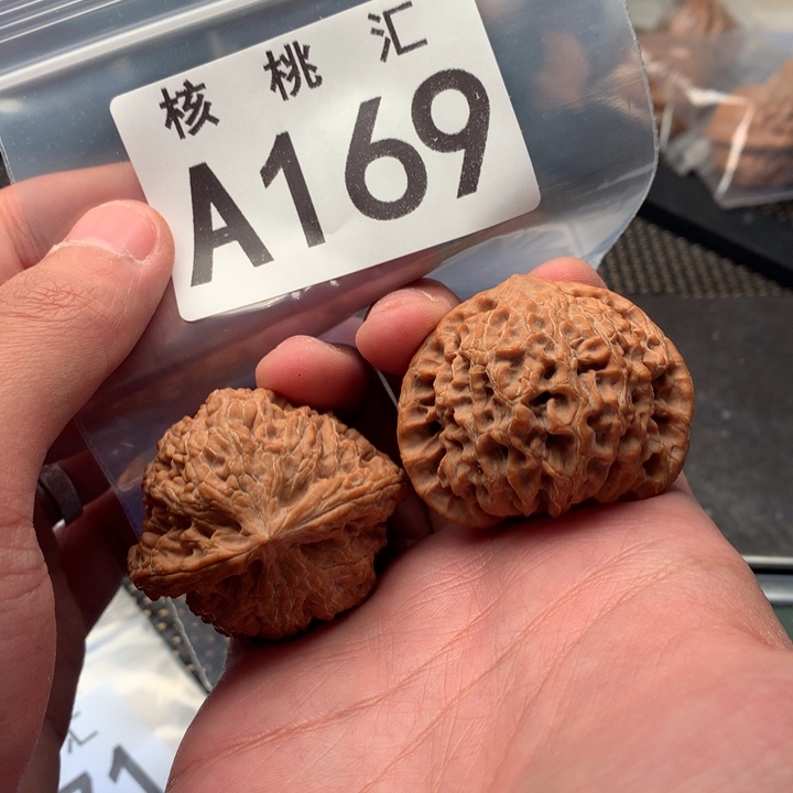 文玩核桃吊坠狮子毛