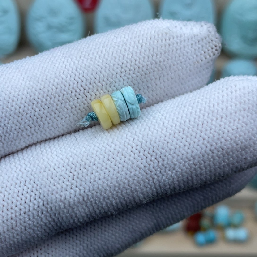 蜜蜡手链未镶嵌配饰