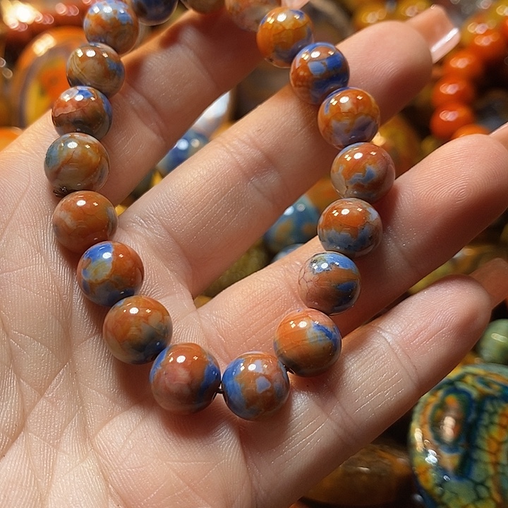 中***福玛瑙/玉髓未镶嵌手链