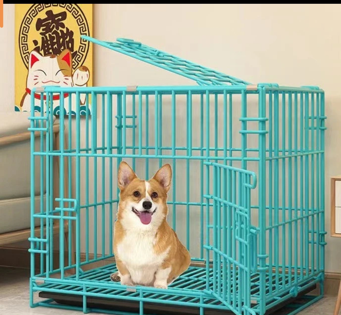 狗笼子泰迪比熊博美大中小型户外宠物笼家用狗笼带厕所猫笼室内用