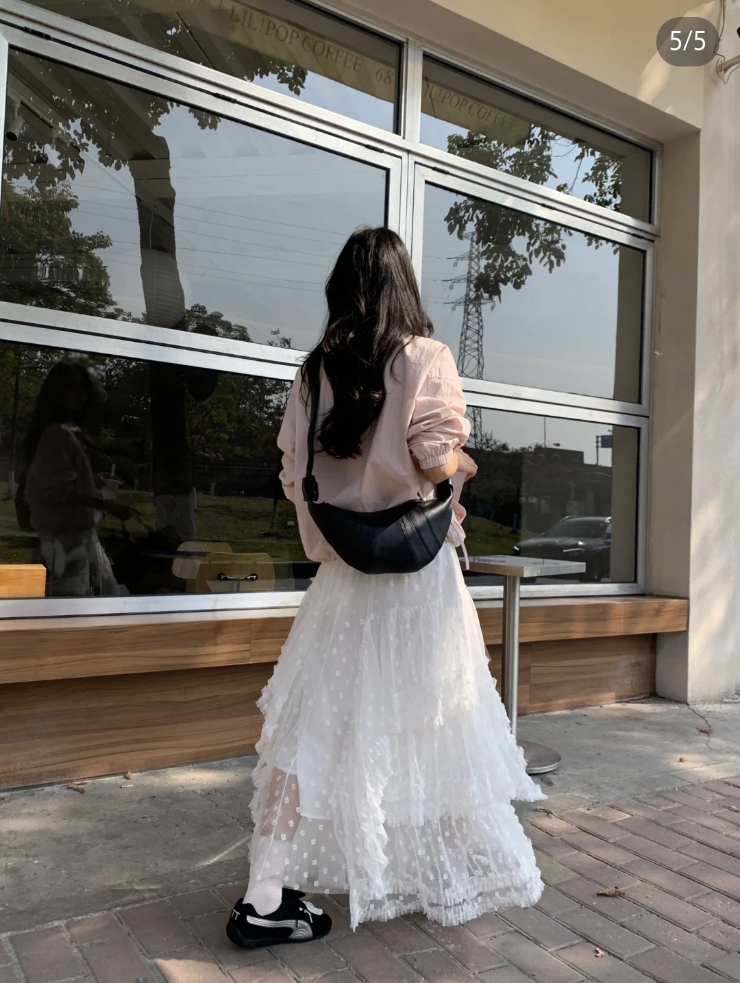 【F-fang】白月光&芭蕾风蕾丝裙