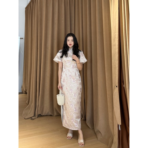 YEELEN Yy 千瓷 中式气质显瘦时尚百搭休闲旗袍Yy409