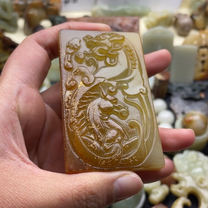 蛇纹石玉颈饰未镶嵌187