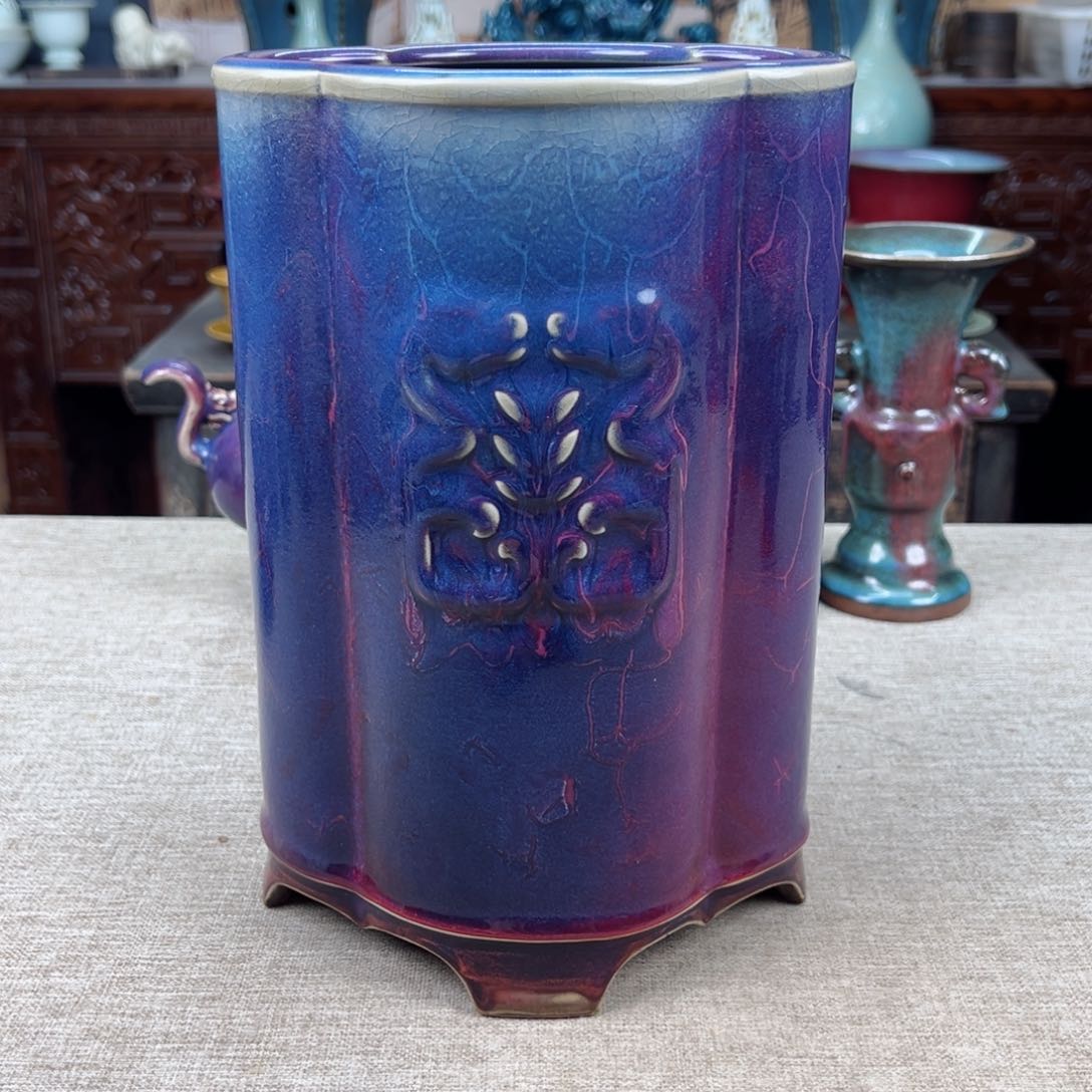 瓷片正能量陶瓷艺术品