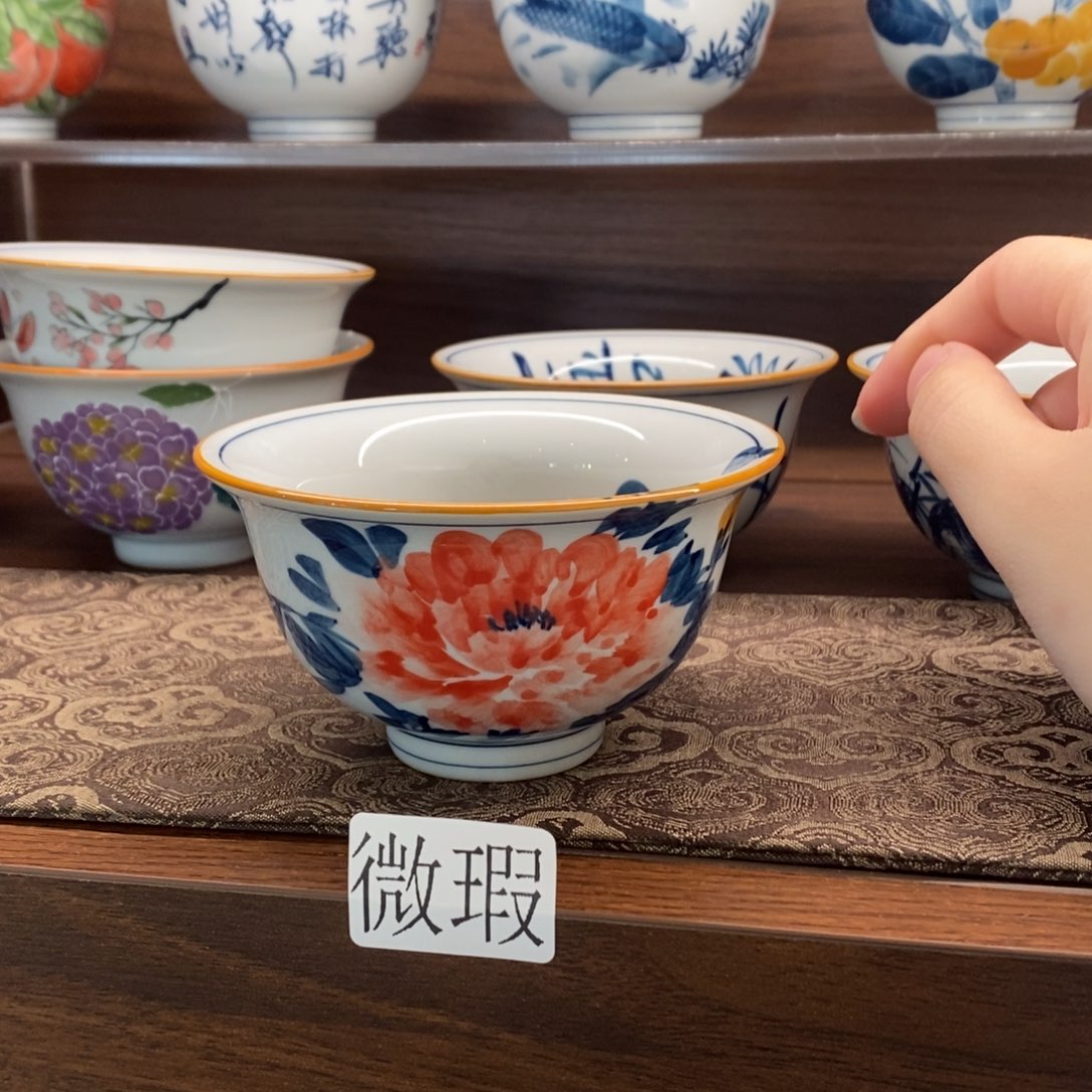 釉下彩手工绘制手工绘制