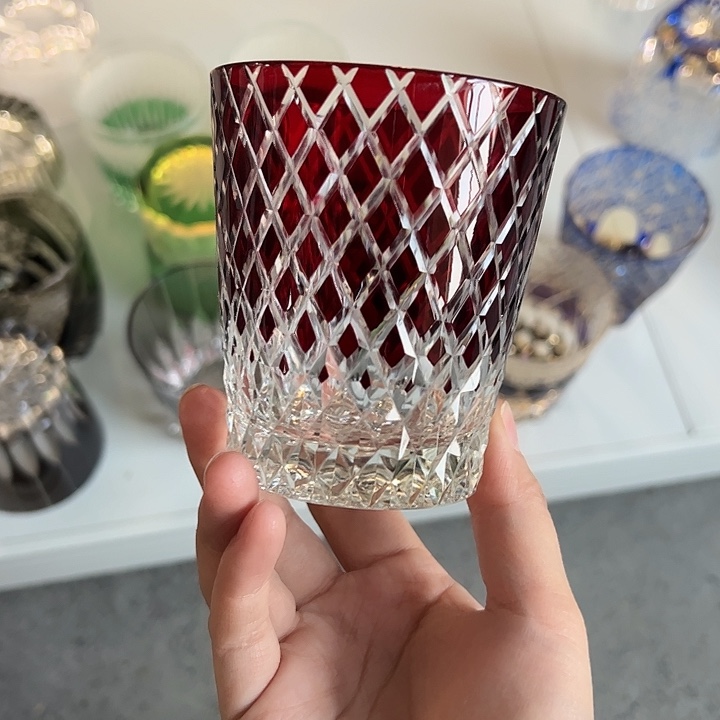 水晶玻璃手柄款微瑕一个