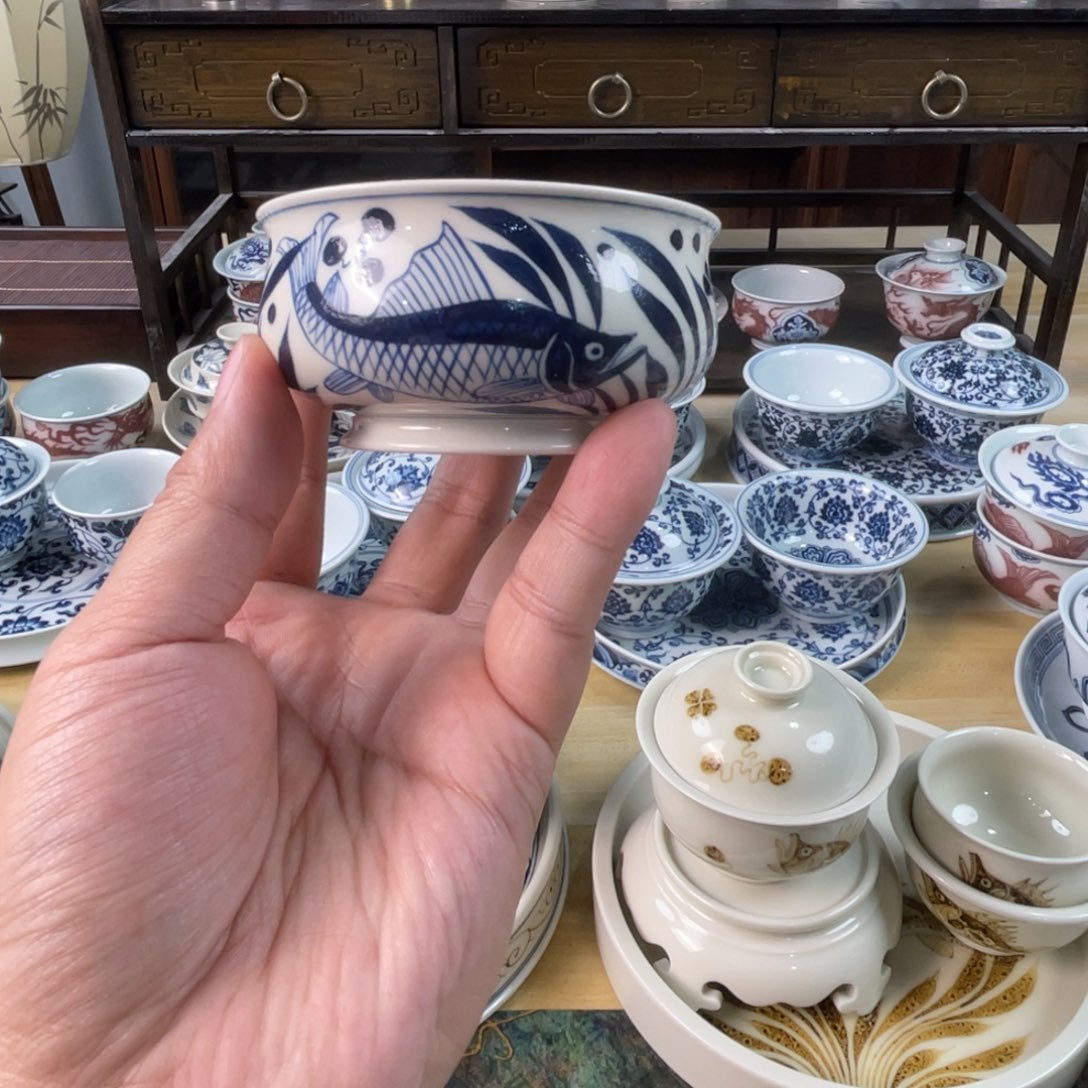 景德镇手工手绘茶具