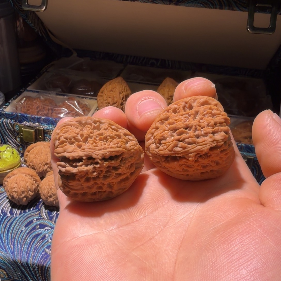 伤***到文玩核桃吊坠39全品南疆