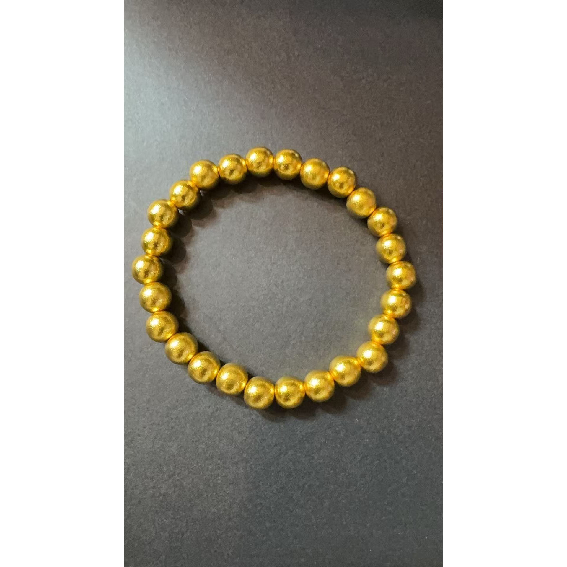 精工光珠磨砂999手链时尚简约轻奢A126